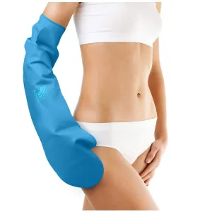 Bloccs Waterproof Cover for Plaster Cast Arm, Swim, Shower & Bathe. Watertight Protector, Adult Full Arm