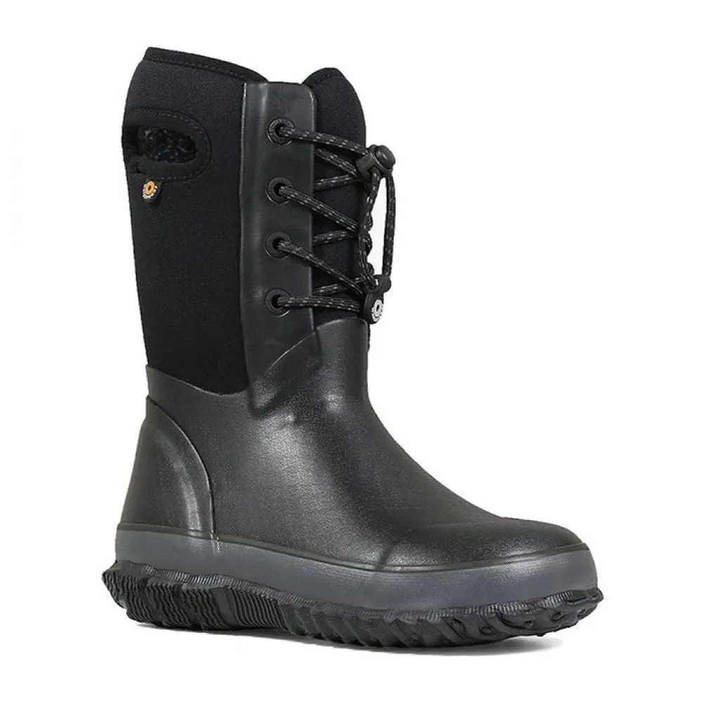Bogs Kids Arcata Lace in Black