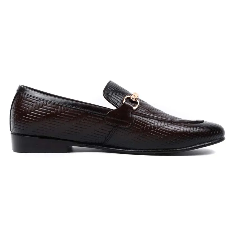 Brown Leather Formal Shoes