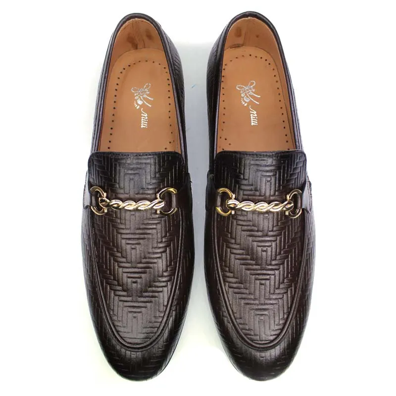 Brown Leather Formal Shoes