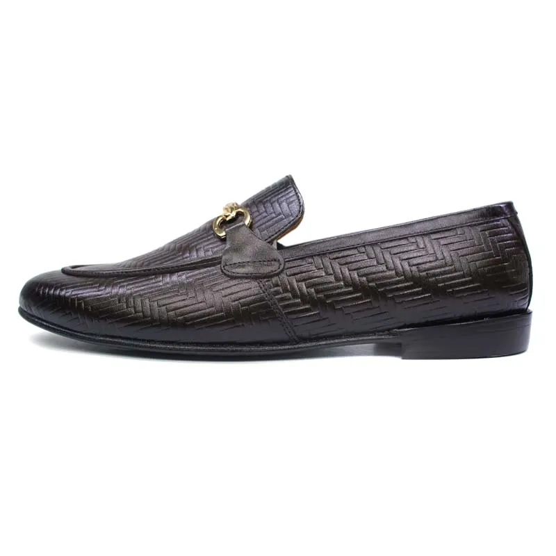 Brown Leather Formal Shoes