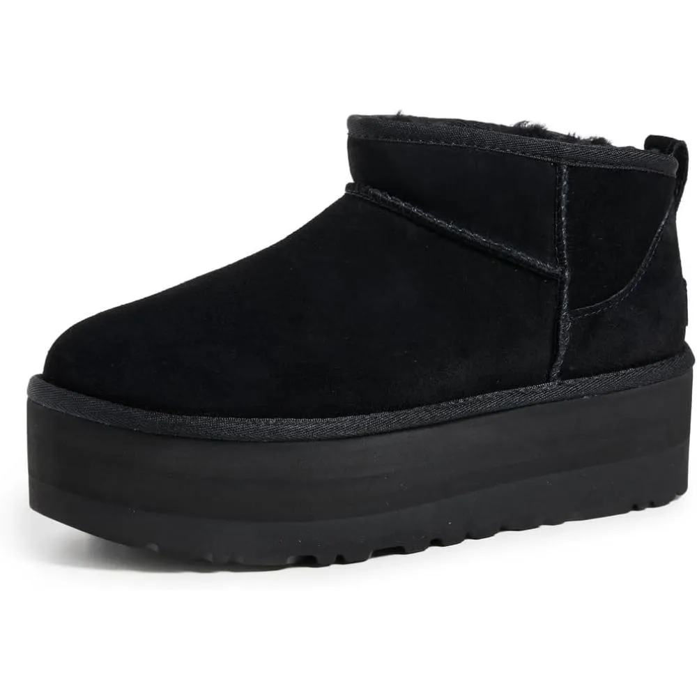 Classic Design Mini Platform Boots