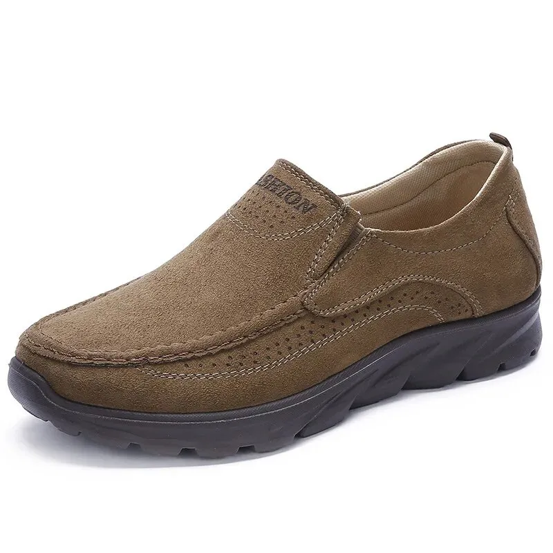 Cuzcare Women Orthopedic Shoes Breathable Slip on Flat Canvas Casual Shoes