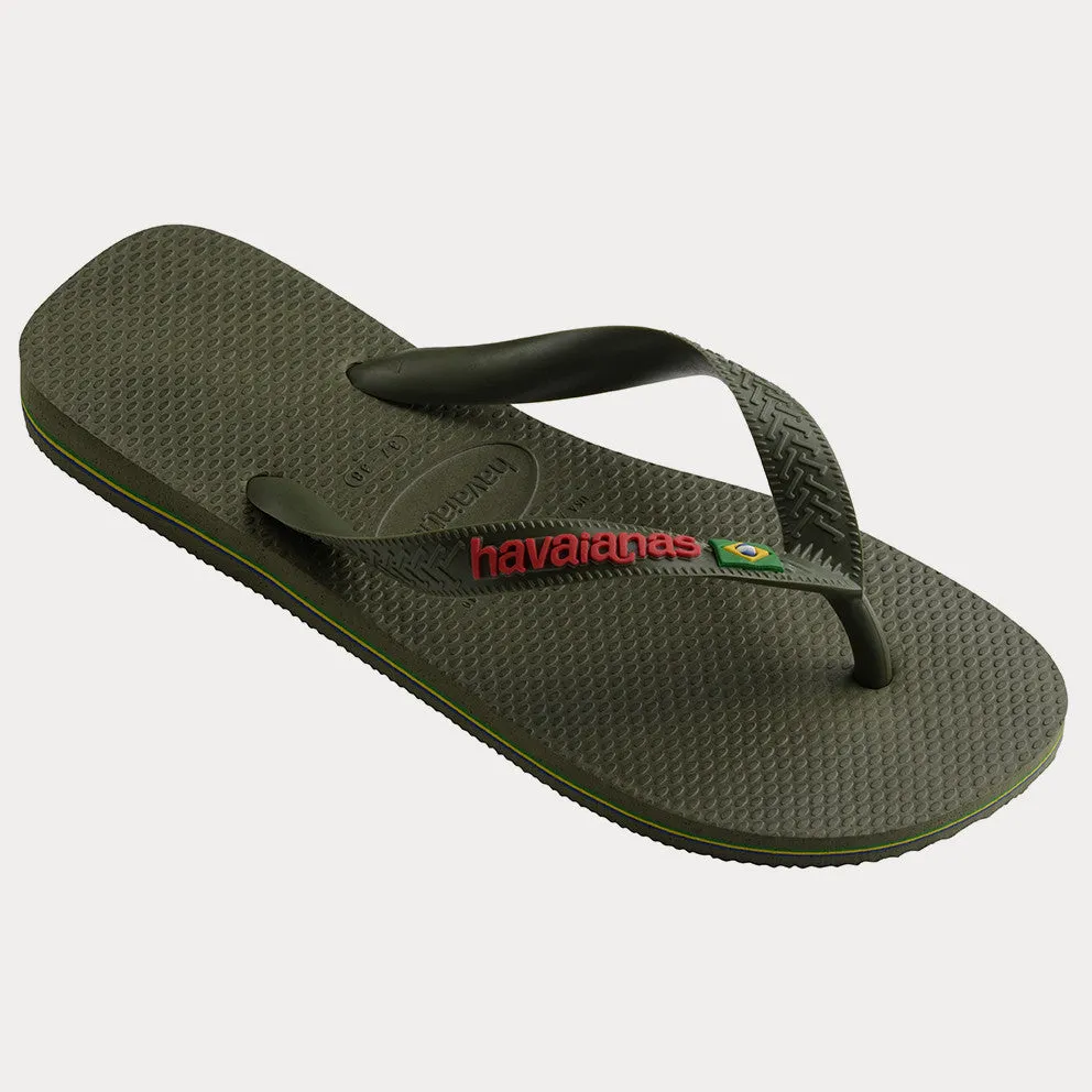 HAVAIANAS BRASIL LOGO - GREEN