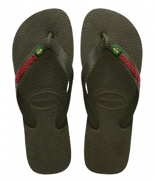 HAVAIANAS BRASIL LOGO - GREEN