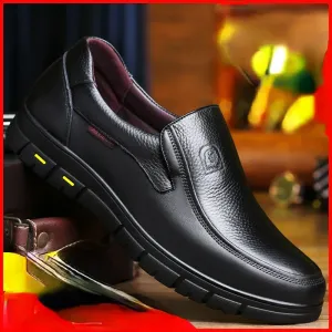Men's casual shoes made of genuine leather