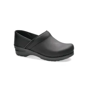 Men's Narrow Professional Black Oiled Clog