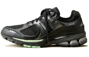 New Balance 2002R Black Silver Green