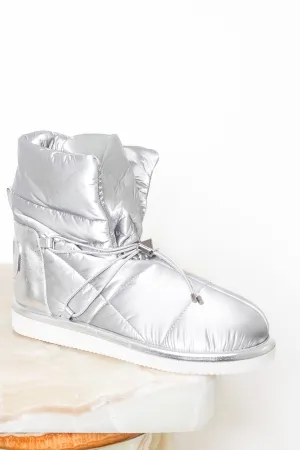 NEW silver padded boots RRP £700-FINAL SALE