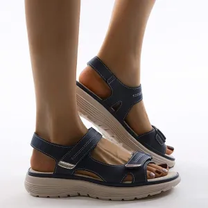 Orthopedic sandals for women - adjustable straps for optimal comfort