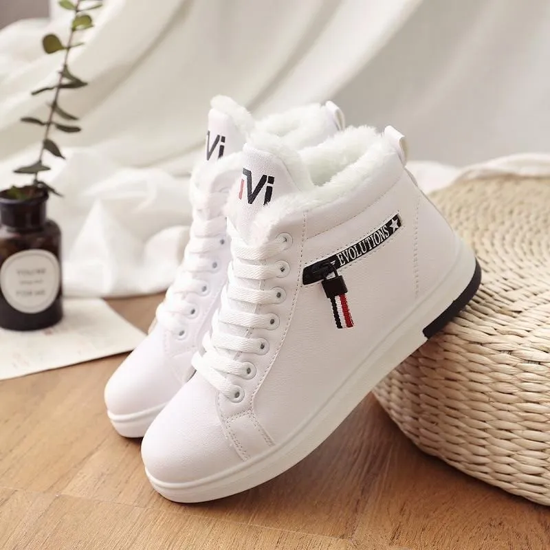 Plush Snow Fur Boots