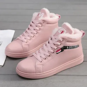 Plush Snow Fur Boots