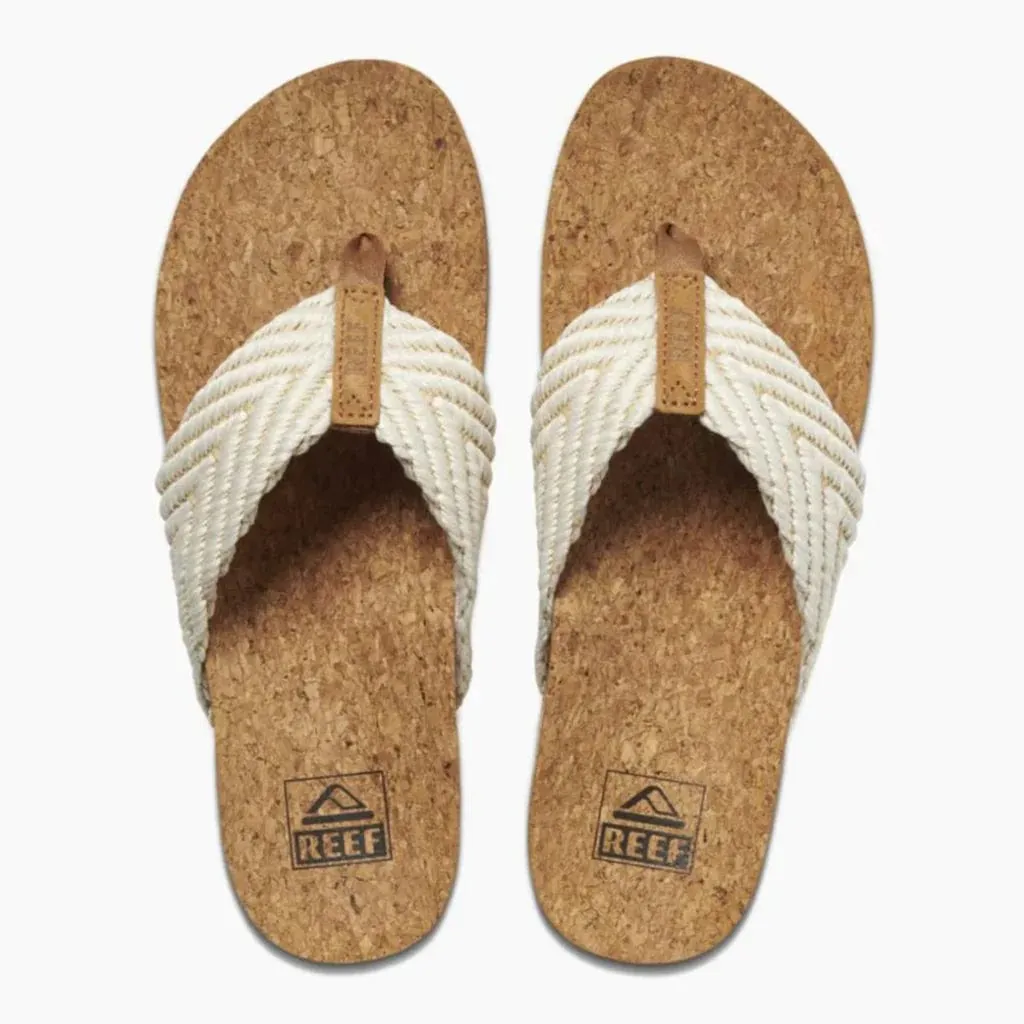Reef Women's Cushion Strand Flips- Vintage Cream