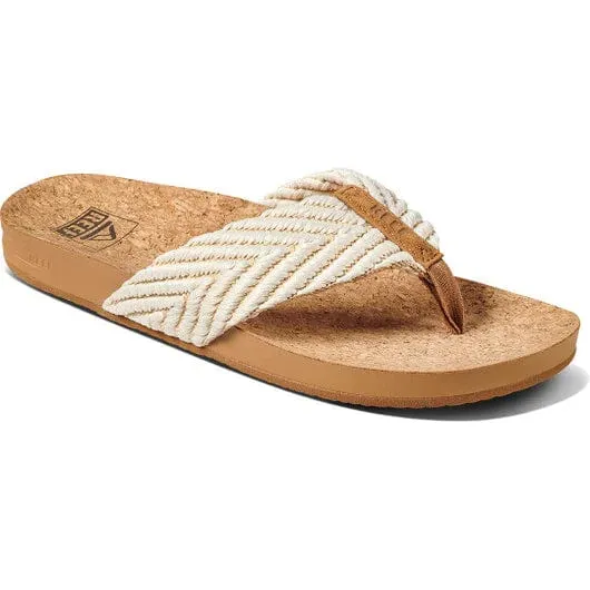Reef Women's Cushion Strand Flips- Vintage Cream