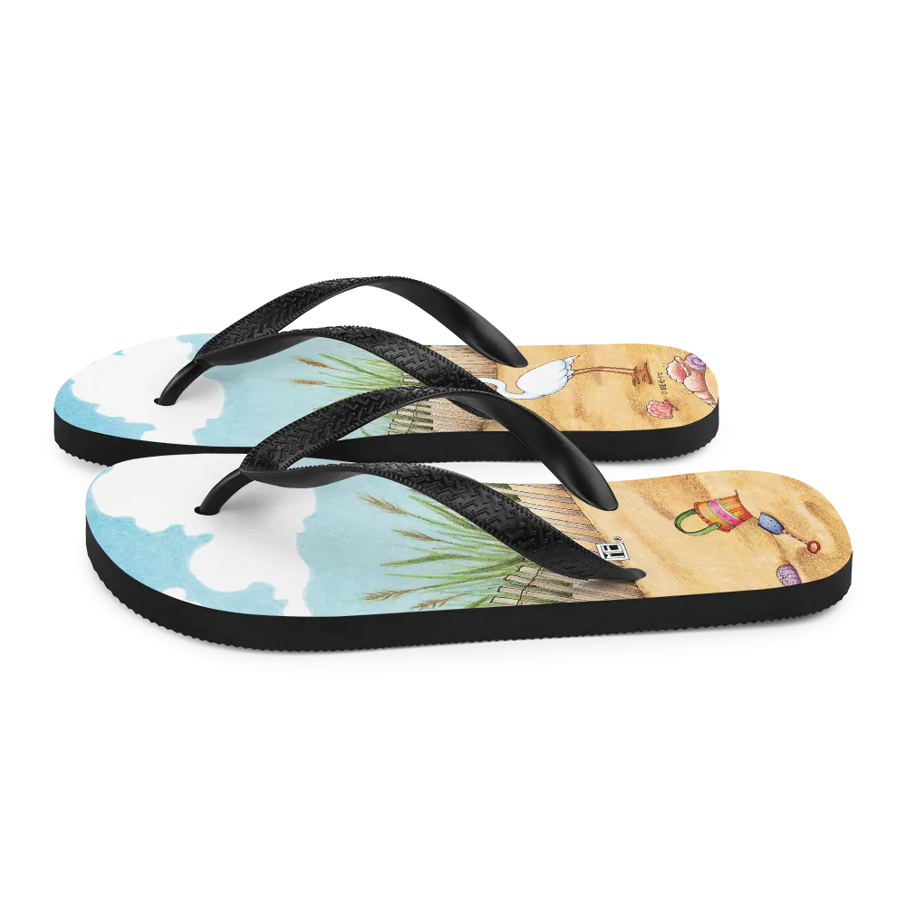 Sounds of the Sea Flip-Flops