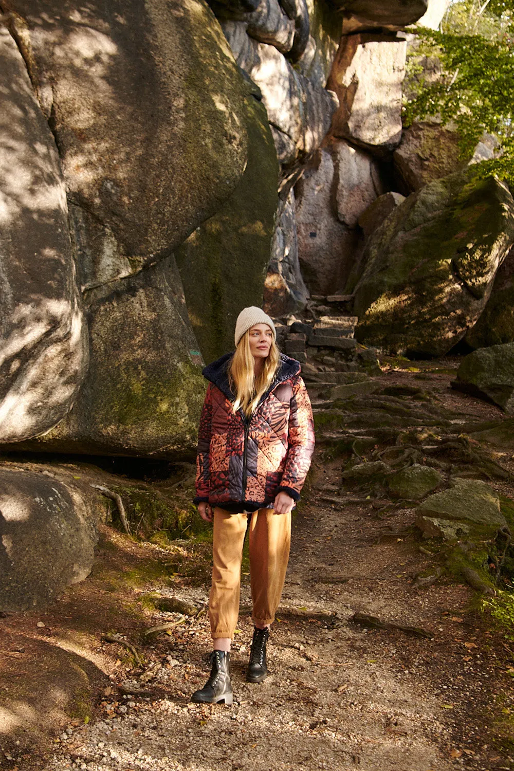 Tiger Oak reversible insulated jacket