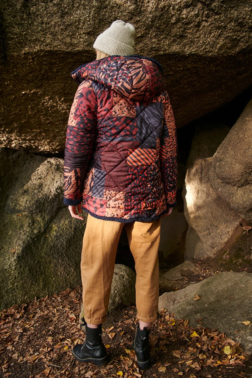 Tiger Oak reversible insulated jacket