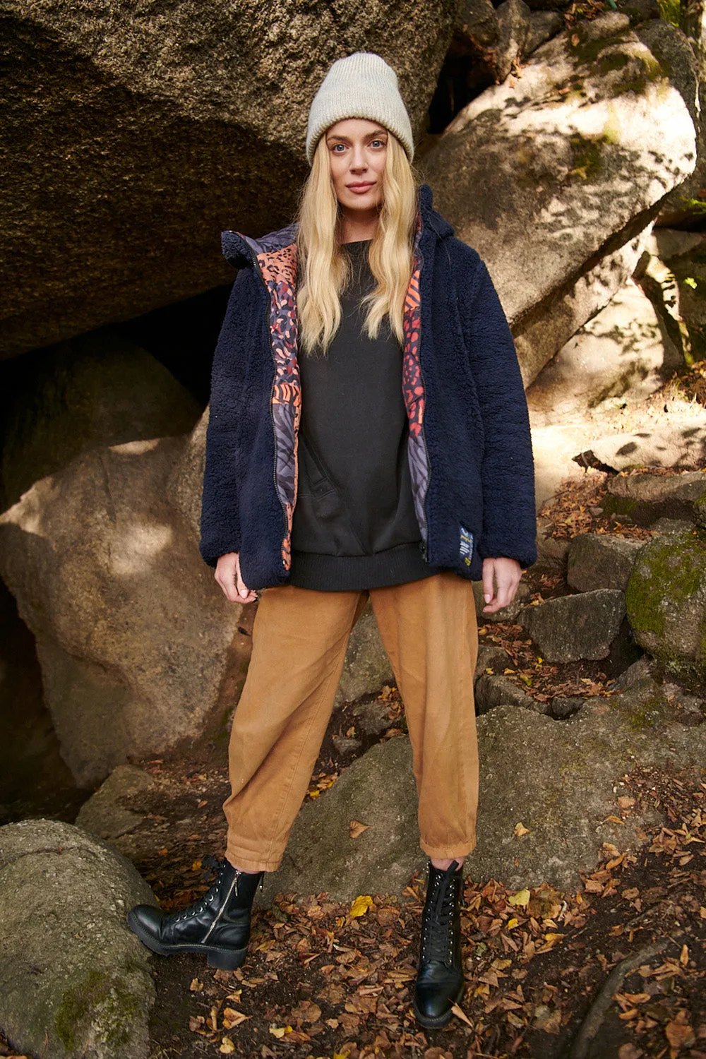 Tiger Oak reversible insulated jacket