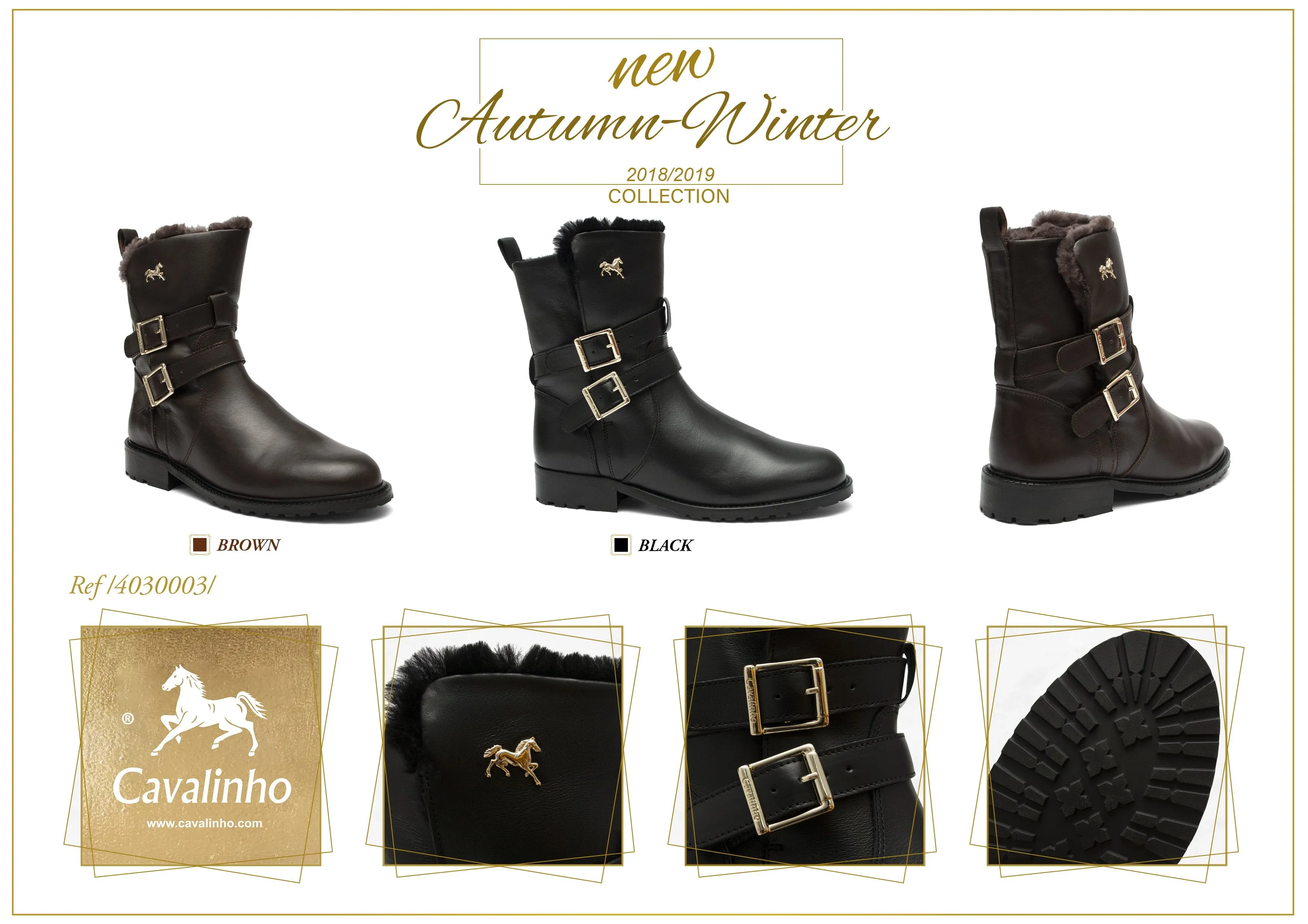Women's Brown Winter Boots